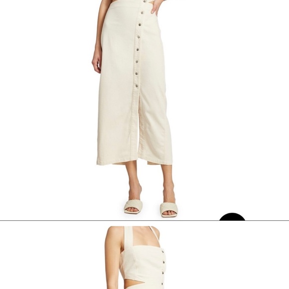 NWT Nanushka Aster Cutout Halter Dress - Picture 2 of 8